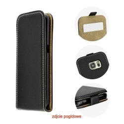 Kabura Slim Flexi Fresh Pionowa - LEN Moto Z Play czarny