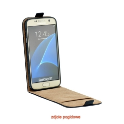 Kabura Slim Flexi Fresh Pionowa - LEN Moto Z Play czarny