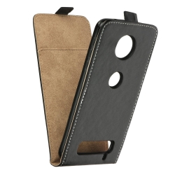 Kabura Slim Flexi Fresh Pionowa - LEN Moto Z Play czarny