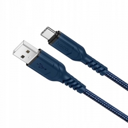 HOCO kabel USB C 3A VICTORY X59 1 metr niebieski