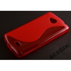ETUI BACK CASE S-LINE LG F60 CZERWONY ETUI BACK CASE S-LINE LG F60 CZERWONY