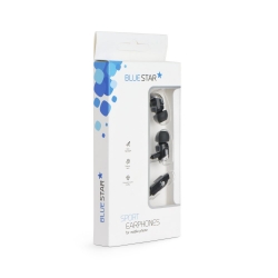 Zestaw HF Blue Star Sport JM36 Uniw. CZARNY 3,5 mm Zestaw HF Blue Star Sport JM36 Uniw. CZARNY 3,5 mm