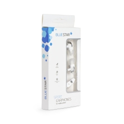 Zestaw HF Blue Star Sport JM36 Uniw. BIAŁY 3,5 mm Zestaw HF Blue Star Sport JM36 Uniw. BIAŁY 3,5 mm