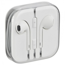 Zestaw HF IPHONE  BIAŁY 3,5 mm UNIWERSALNY