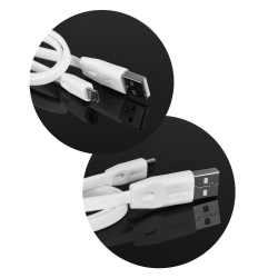Kabel USB REMAX 2.4A szybkie ładowanie MicroUSB BI