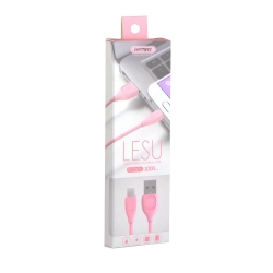 Kabel USB REMAX RC-050i MicroUSB róż Kabel USB REMAX RC-050i MicroUSB róż
