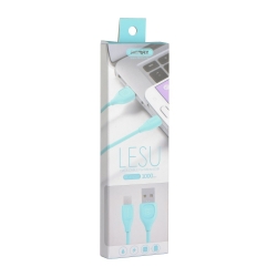 Kabel USB REMAX RC-050i MicroUSB niebieski Kabel USB REMAX RC-050i MicroUSB niebieski